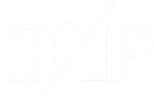 DXP logo white